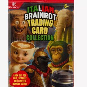 Brainrot trading cards set